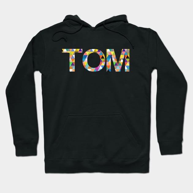 Tom, name, typography Hoodie by Furashop